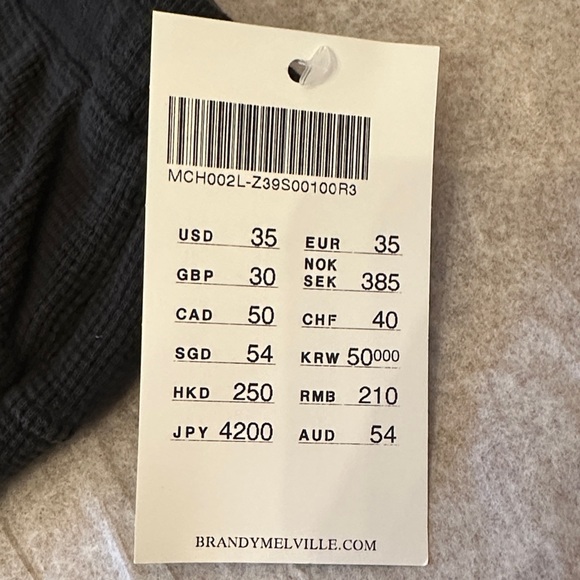 Brandy Melville Black Lounge Pants - Picture 4 of 9
